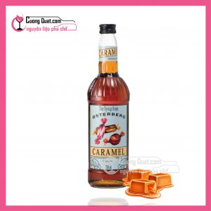 Siro ORANA(Osterberg) Hương Caramel 750ml(Mua 3 chai giảm 1k, mua 6 chai giảm 3k)