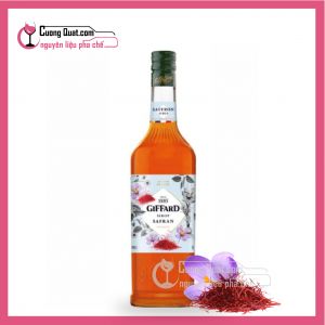 Syrup Giffard Nghệ Tây (Saffron Syrup)  1L( Mua 6 chai giảm 5k/ 1 chai)