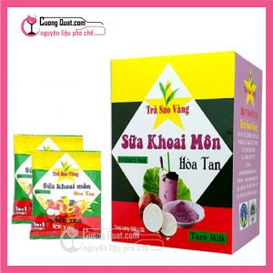 Bột Sữa Khoai Môn - Sao Vàng Hòa Tan - 13 gói x15g x 195gram