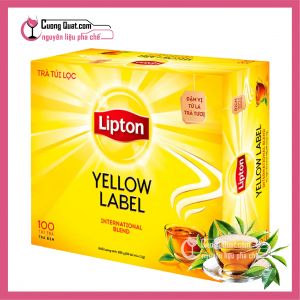 Trà Lipton Hộp 100 gói( Mua 15 hộp giảm 2k)