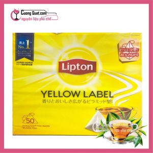 Trà Lipton Hộp 50 gói ( HÀNG XUẤT KHẨU JAPAN) ( Mua 15 hộp giảm 2k,  mua 36 hộp giảm 5k/ 1 hộp)