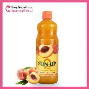 Sun Up Nước Ép Đào 850ml (Mua 6 Chai giảm 2k/ 1 chai,30 chai giảm 5k/ 1chai. có thể mix mùi)