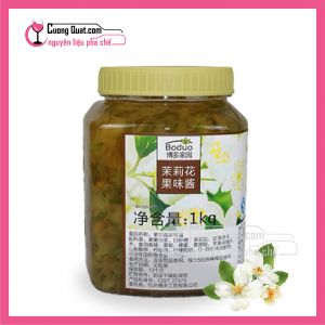 Mứt Boduo Hoa Nhài 1kg (mua 3 hộp giảm 2k/ 1 hộp, mua 6 hộp giảm 5k/ 1 hộp)có Thể mix mùi