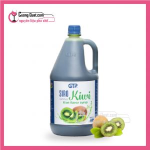 Siro GTP Kiwi Chai 1,9 lít (6 chai giảm 5k/1 Chai)