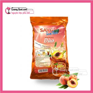 Trà Savo (Hòa Tan) Hương Đào - Túi Bự 800gr (Mua 15 Tặng 1 )