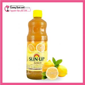 Sun Up Nước Ép Chanh Vàng 850ml (Mua 6 Chai giảm 2k/ 1 chai,30 chai giảm 5k/ 1chai. có thể mix mùi)