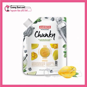 Mứt trái cây Chunky Andros vị Xoài (1kg)(Mua 4 giảm 1k, mua 8 giảm 2k)