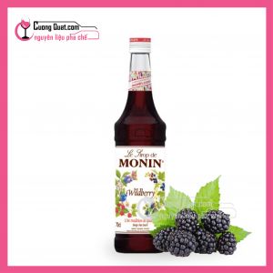 Monin Dâu Rừng Wildbery 700ml(6 chai giảm 5k/1 chai)