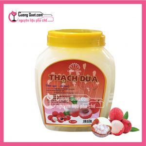 Thạch Dừa Hoa Sen Hương Vải 2.5kg