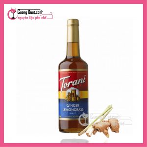 Torani Ginger LeMonGrass 750m(mua 6 chai giảm 2k/1 chai, mua 12 chai giảm 5k/ 1 chai) Có thể mix mùi