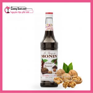 Monin Quả Óc Chó - Walnut brownie 700m(6 chai giảm 5k/1 chai)