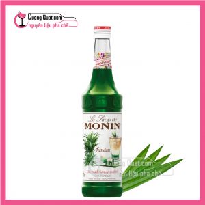Monin Pandan (Lá Dứa)(Mua30 Chai Tặng Thêm 1 Chai, Có Thể Mix Nhiều Mùi)