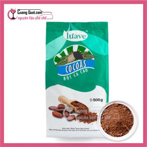 Bột Luave Cacao 500gr( Mua 10 gói giảm 2k/ 1 gói, mua 20 gói giảm 5k/1  gói)