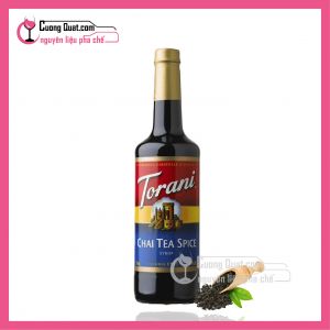 Torani Trà Chai - Chai Tea Spice 750ml(Trên 12 chai giá 167k, trên 60 chai giả 166k, có thể mix)