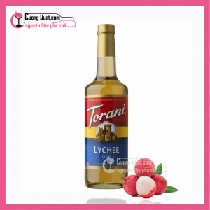 Torani Vải-Lychee  Syrup 750ml(6 Chai Giảm 5k/chai, 12 Chai Giảm 10k /Chai)