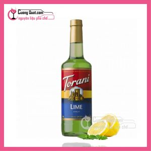 Torani Chanh Tây - Lime 750mlMua 23 chai tặng 1 chai CAM Vàng