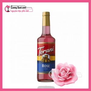 Torani Hoa Hồng - Rose 750ml(mua 6 chai giảm 1k/1 chai, mua 12 chai giảm 3k/ 1 chai) Có thể mix mùi