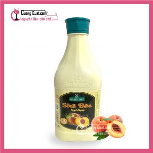 Siro Đào Goldenfarm 2l(Mua 6 chai giảm 2k/ 1 chai, có thể mix)