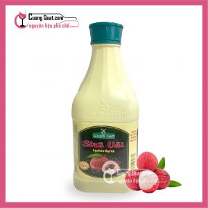 Siro Vải Goldenfarm 2l(Mua 6 chai giảm 2k/ 1 chai, có thể mix)