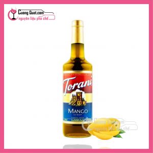 Torani Xoài - Mango 750ml((mua 6 chai giảm 1k/1 chai, mua 12 chai giảm 3k/ 1 chai) Có thể mix mùi
