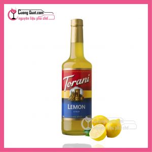 Torani Chanh Vàng Lemon(mua 6 chai giảm 1k/1 chai, mua 12 chai giảm 3k/ 1 chai) Có thể mix mùi