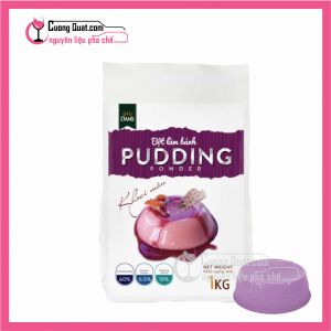 Bột Dans PUDDING KHOAI MÔN 1KG(Mua 10 gói giảm 5k/ 1 gói)