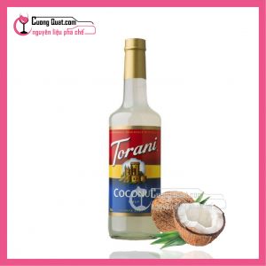 Torani Dừa - Coconut 750m(Trên 12 chai giá 167k, trên 60 chai giả 166k, có thể mix)