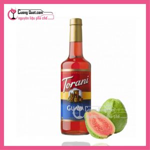 Torani Ổi - Guava 750ml(mua 6 chai giảm 2k/1 chai, mua 12 chai giảm 5k/ 1 chai) Có thể mix mùi