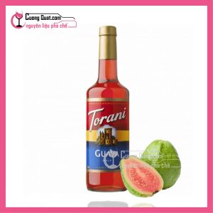 Torani Ổi - Guava 750ml(Trên 12 chai giá 167k, trên 60 chai giả 166k, có thể mix)