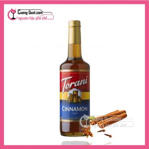 Torani Quế-Cinnamon 750ml (mua 6 chai giảm 2k/1 chai, mua 12 chai giảm 5k/ 1 chai) Có thể mix mùi