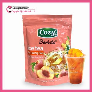 Cozy Hòa Tan Trà Đào Gói 400gr(Mua 30 hộp giảm 1k/ 1 hộp)