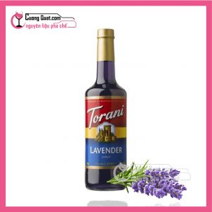 Torani Hoa Oải Hương - Lavender 750ml(mua 6 chai giảm 1k/1 chai, mua 12 chai giảm 3k/ 1 chai) Có thể mix mùi
