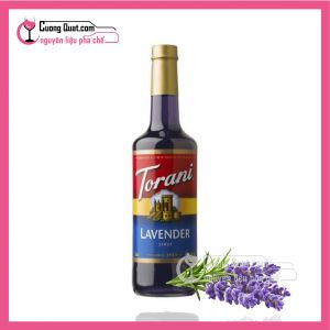 Torani Hoa Oải Hương - Lavender 750ml(Trên 12 chai giá 167k, trên 60 chai giả 166k, có thể mix)