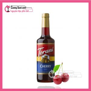 Torani Cherry 750ml(mua 6 chai giảm 2k/1 chai, mua 12 chai giảm 5k/ 1 chai) Có thể mix mùi