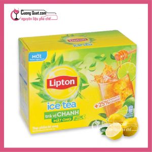 Trà Lipton Ice Tea vị Chanh Mật Ong 192g (16goix12gr)( mua 36 hộp giảm 1k/ hộp)