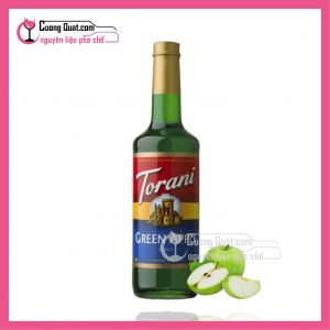 Torani Táo Xanh - Green Apple 750ml(mua 6 chai giảm 2k/1 chai, mua 12 chai giảm 5k/ 1 chai) Có thể mix mùi