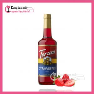 Torani Dâu - Strawberry 750ml(mua 6 chai giảm 2k/1 chai, mua 12 chai giảm 5k/ 1 chai) Có thể mix mùi