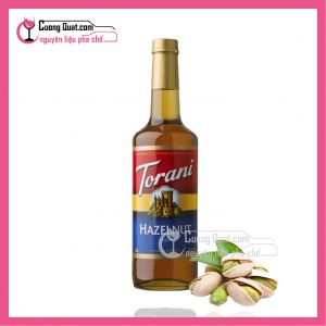 Torani Hạt Dẻ - Hazenut 750ml(mua 6 chai giảm 2k/1 chai, mua 12 chai giảm 5k/ 1 chai) Có thể mix mùi