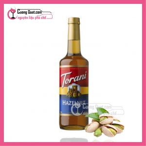 Torani Hạt Dẻ - Hazenut 750ml(Trên 12 chai giá 167k, trên 60 chai giả 166k, có thể mix)