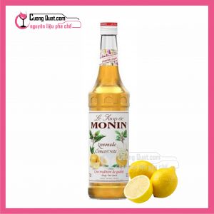 Monin Chanh mật ong - LeMonade Concentrate 700ml(6 chai giảm 5k/1 chai)