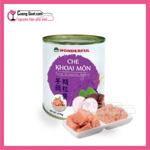 Chè Khoai Môn WonderFul 870gr ( Mua 12 hộp giảm 1k/ 1 hộp,Mua 60 hộp giảm 2k/ 1 hộp))