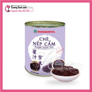 Chè Nếp Cẩm Wonderful 870gram ( Mua 12 hộp giảm 1k/ 1 hộp,Mua 60 hộp giảm 2k/ 1 hộp))