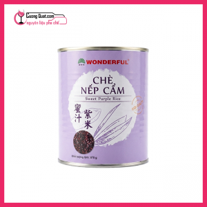 (Đồ Hộp) Chè Nếp Cẩm Wonderful 870gr(Mua 1 thùng giảm 2k/ 1 hộp)