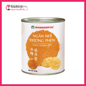 (Đồ Hộp) Ngân Nhĩ Đường Phèn Wonderful 870gr(CTKM: Mua 1 thùng giảm 2k/ 1 hộp, 5 thùng giảm 3k/ 1 hộp )