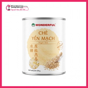 (Đồ Hộp) Chè Yến Mạch WonderFul 870gr(CTKM: Mua 1 thùng giảm 2k/ 1 hộp, 5 thùng giảm 3k/ 1 hộp )