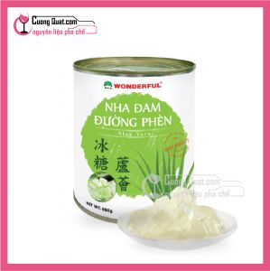 Nha Đam Đường Phèn Wonderful 850g ( Mua 12 hộp giảm 1k/ 1 hộp,Mua 60 hộp giảm 2k/ 1 hộp))