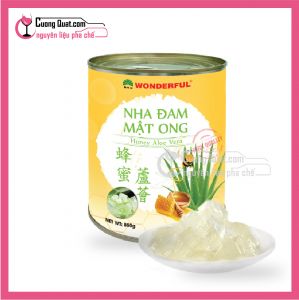 Nha Đam Mật Ong Wonderful 850gr ( Mua 12 hộp giảm 1k/ 1 hộp,Mua 60 hộp giảm 2k/ 1 hộp))