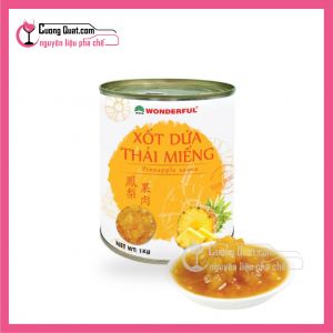 Sốt Dứa Thái Miếng Wonderful 850g(CTKM Tháng 3: Mua 12  Tặng 1)