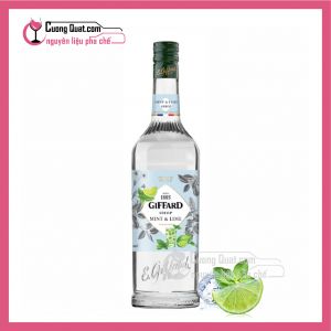 Siro Giffard Mojito (Mint & Lime ) 1L(Mua 1 thùng giảm 2k/ 1 chai)