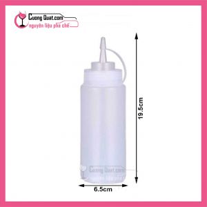 (Dụng Cụ)Bình Đựng Sữa Đặc, Đường, Sirô 300ml